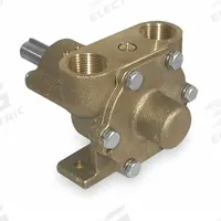 DAYTON Impeller Pump: 3/4 hp Req., 3/4 hp Max., 3/4 in NPT, 3/4 in NPT, 11.9 gpm Max. Flow Rate, NPT (MPN 3ACB1). Key specifications — Impeller Material: Buna-N; Brand: DAYTON.