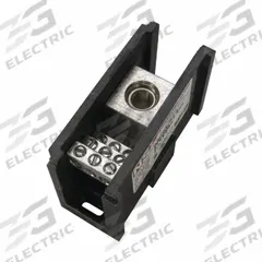 POLARIS Power Distribution Block: Open, Lug, Lug, 6 AWG – 250 kcmil For Line Side Wire Sizes (MPN AM-P1-H12). Key specifications — attr1361688: Surface; attr1308686: POLARIS; attr1361672: Copper.