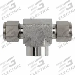 BRENNAN INDUSTRIES Single Ferrule Instrumentation Fittings: Compression x Compression x FNPT (MPN NS2602-12-12-12-SS). Key specifications — Series: NS2602; Compatible Fitting Brands: Parker CPI; Brand: BRENNAN INDUSTRIES.