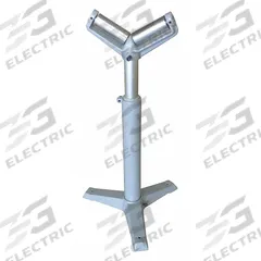APPROVED VENDOR Material Support Stand: 12 3/4 in Overall Wd, 23 in Min. Ht, 38 1/8 in Max. Ht, Gray (MPN 33VE16). Key specifications — Brand: APPROVED VENDOR; Stand Material: Steel; Color: Gray.
