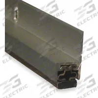 PEMKO Door Weatherstripping: 4 ft Lg, 7/16 in Wd, 1 1/8 in Ht (MPN 2815MM48). Key specifications — Flange Material: Aluminum; Brand: PEMKO.
