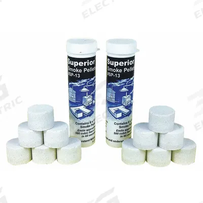 SUPERIOR SMOKE Smoke Pellets: 625 cu ft Generated Volume - Smoke Emitters