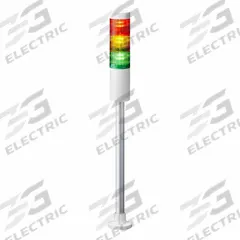 PATLITE Tower Light Assembly: 3 Tier, No Sounder Tier, IP65, Amber/Green/Red, Direct Wire, Steady (MPN LR5-301PJNW-RYG). Key specifications — Manufacturer Part Number: LR5-301PJNW-RYG; Brand: PATLITE; Operating Voltage: 12V DC; Light Tier Color: Red.