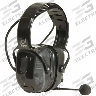 MOTOROLA Wireless Headset: Over-the-Head Earmuff, 27 dB NRR, Bluetooth, Listen/Talk - Over-the-Head Headsets for Communication