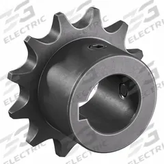 TRITAN Roller Chain Sprocket: 08B, For 1/2 in Chain Pitch, 20 mm Bore Dia, 12 Teeth, Steel (MPN 08BS12H X 20). Key specifications — Brand: TRITAN.