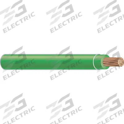 SOUTHWIRE Building Wire: Copper, 1/0 AWG, 1 Conductors, Stranded, Green, 500 ft Lg - Copper THHN/THWN Building Wires