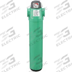 SPEEDAIRE Compressed Air Filter: 1 micron, 1 1/2 in NPT, 294 cfm, 235 psi Max Op Pressure (MPN 35GN63). Key specifications — attr241482: Yes; attr110918: Yes; attr110926: Aluminum; attr110904: SPEEDAIRE.