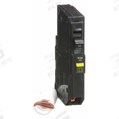 SQUARE D Miniature Circuit Breaker: 30 A, 120V AC, Single Phase, 10kA at 120V AC, 1 Poles (MPN QO130GFI). Key specifications — Phase: Single; Amps: 30 A; AC Voltage Rating: 120V AC; Max. AIR Rating: 10kA at 120V AC; For Use With: QO Load Centers and NQ Panelboards; Brand: SQUARE D.
