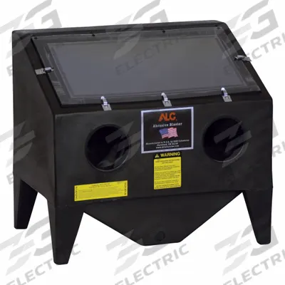 ALC Pneumatic Blast Cabinet: Siphon Feed, 30 in W x 20 in D Work Area - General Purpose Benchtop Siphon-Feed Blasting Cabinets