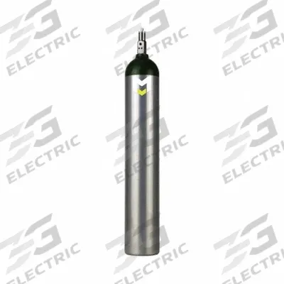 MERET PRODUCTS Medical Oxygen Cylinder: 676 L Capacity, 25 lpm Flow Rate - Max - Empty Cylinders for Medical Oxygen
