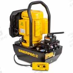 ENERPAC Hydraulic Electric Pump, High Flow: 10,000 psi Max. Op Pressure, 20 cu in/min Max. Flow Rate (MPN ZE2408PB). Key specifications — attr941810: ZE2408PB; attr941814: Retract.