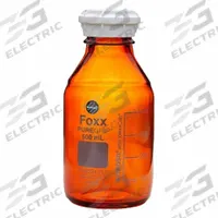 APPROVED VENDOR Narrow Mouth Round Glass Bottles - Safety Coated: 500 mL, GL45, Amber, 4 Bottles (MPN 48V-7401-FLS). Key specifications — Brand: APPROVED VENDOR; Graduated: Yes; Body Color: Amber; Screw Closure Size: GL45.