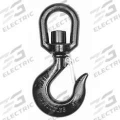 DAYTON Slip Hook: 6,000 lb Working Load Limit, 80 Hook Grade, Alloy Steel, 5/8 in Material Thick (MPN 1DNH9). Key specifications — Color: Black; Brand: DAYTON; Visual Indicator Markings: None.
