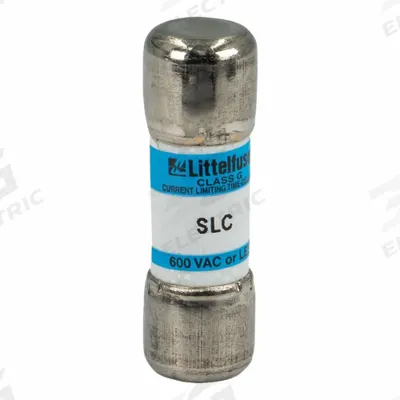 LITTELFUSE Fuse: Class G, SLC Series, Time-Delay, 12 A, 600 V AC - Time-Delay Cylindrical Fuses