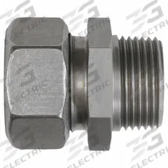 BRENNAN INDUSTRIES Compression Fitting Adapter: 12 mm OD x 1/4 in Pipe size, Compression x MBSPT (MPN D7404-L12-04-SS). Key specifications — Series: Volz; Brand: BRENNAN INDUSTRIES.