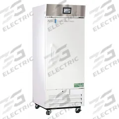 AMERICAN BIOTECH SUPPLY Lab Refrigerator: 12 cu ft, Upright, 1°C to 10°C, 29 3/4 in Overall Dp, Temp (MPN ABT-HC-12S-TS). Key specifications — Door Opening Style: Right; Color: White; Alarm Type: Temperature; Manufacturer Part Number: ABT-HC-12S-TS; Brand: AMERICAN BIOTECH SUPPLY; Product Type: Lab Refrigerator; Door Type: Swing Solid; Refrigerant Type: R-290.