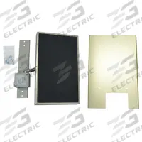 FOSTORIA Electric Infrared Heater Panel Emitter: 4,300 W Watt Output, 240V AC, 1 or 3 Phase (MPN 64337-050). Key specifications — Includes: Mounting Hardware; Phase: 1 or 3; Voltage: 240V AC; Brand: FOSTORIA; For Use With: Mfr. No. FHK-624-3A; Overall Dimensions - L x W x D: 27 in x 12 in x 3 in; Product Type: Electric Infrared Heater Panel Emitter.