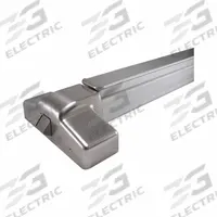 DESIGN HARDWARE Rim Exit Device: 3 ft Max Door Wd, Aluminum (MPN DH-1000R-33-10B). Key specifications — Product Type: Exit Device; Ligature Resistance: Not Ligature-Resistant; Brand: DESIGN HARDWARE; Exit Device Type: Rim; Outside Trim Type: Not Included; Exit Bar Style: Touchbar; ADA Compliant: No.