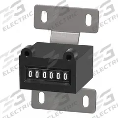 DAYTON Electromechanical Counter: Electromechanical Counters, Rear Panel Mounting, Analog, 115 V AC (MPN 32UJ98). Key specifications — Mounting Style: Base; Standards: CE; Brand: DAYTON; Manufacturer Part Number: 32UJ98; Meter Type_Broad: Analog.