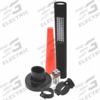 NIGHTSTICK Dual Light Flashlight: 150 lm, 10 hr Run Time at Max. Brightness, 2 Light Outputs, Black (MPN NSP-1174-K01). Key specifications — Brand: NIGHTSTICK; Battery Requirements - Broad: Includes 4 AA.