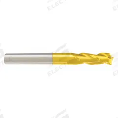 APPROVED VENDOR Square End Mill: Carbide, TiN Coated, 3 Flute, 3/4" Mill Dia, 1-1/2" LOC, 4" OAL (MPN 205-001251)
