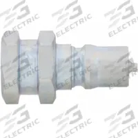 PARKER Hydraulic Quick Connect Hose Coupling: 1/8 in Coupling Size, Steel, 3 lpm Max. Flow Rate (MPN H1-63-T4). Key specifications — Thread Size: 7/16"-20; Brand: PARKER; Seal Material: Nitrile.