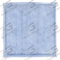 GRAINGER Ring Panel Air Filter: 22 in x 22 in x 1 in, 22 in Section Wd, 1 Sections, 2 Ply, MERV 8 (MPN 33E910). Key specifications — Performance Rating: MERV 8; Brand: GRAINGER; Media Material: Synthetic.