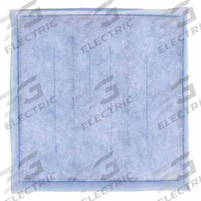 GRAINGER Ring Panel Air Filter: 22 in x 22 in x 1 in, 22 in Section Wd, 1 Sections - MERV 8 Ring Panel Air Filters