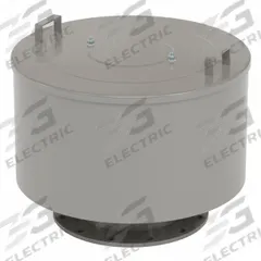 SOLBERG Filter Silencer: 10 in Flange Inlet Size, 3,300 scfm, 23 in Overall Ht, 28.5 in Outside Dia (MPN F-384P-1000F). Key specifications — attr60071: F-384P-1000F; attr60074: SOLBERG.