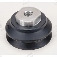 SMC Vacuum Pad Assembly: Bellows, M16x1.50, 80 mm Pad Dia, NBR, Black, 50A, 48.5 mm Pad Ht (MPN ZPT80HBN-B16). Key specifications — attr1019101: ZPT80HBN-B16; attr1019103: SMC; attr1019107: 50A.