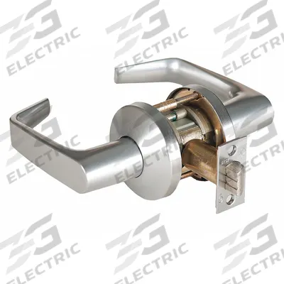BEST Door Lockset: Passage Lever Locksets, Chrome, ADA Compliant