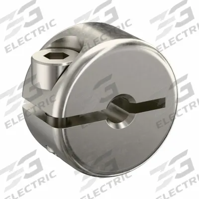 RULAND MANUFACTURING Shaft Collar: 1-Piece, Metric, Round, Clamp-On, 3 mm Bore Dia - Stainless Steel Shaft Collars