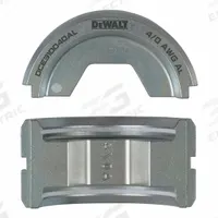 DEWALT Die Set: For DCE310, U-Die, 4/0 AWG Aluminum U-Die (MPN DCE310040AL). Key specifications — attr534228: U-Die; attr534229: DCE310; attr551983: Die Set; attr551985: 4/0 AWG Aluminum U-Die.