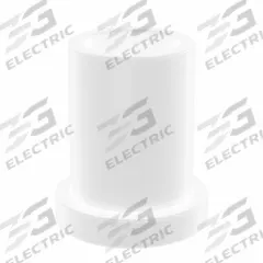 OILITE Flanged Sleeve Bearing: Acetal, 3/8 in Bore, 1/2 in OD, 3/4 in Overall Lg, White, 10 PK (MPN WF-0608-06B). Key specifications — Brand: OILITE; Color: White.