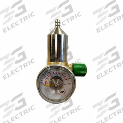 GASCO Gas Cylinder Regulator: Gas Regulator, Brass, 0.5 lpm Max Flow Rate, Gas Regulator - Accessories for Portable Gas Detection Calibration