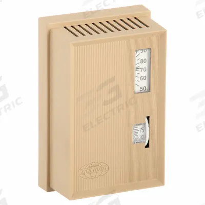 SCHNEIDER Pneumatic Thermostat: 55° to 85°F, 1 Pipe, Low Volume Pipes/Air Flow Output - Single-Temperature Thermostats