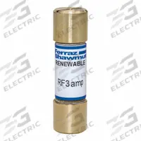 MERSEN Fuse: Class H, RF Series, Fast-Acting, 3 A, 250 V AC, Non-Indicating (MPN RF3). Key specifications — Manufacturer Part Number: RF3; Brand: MERSEN; Series: RF.