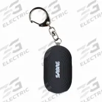 SABRE Personal Protection Alarm: Personal Alarm and Flashlight, Black, 4xLR44 Batteries, 2 1/2 in Ht (MPN PA-LEDBK-02). Key specifications — Brand: SABRE; Housing Color: Black; Product Type: Personal Alarm.