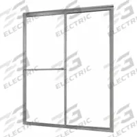 FOREMOST Shower Door: 44 in Min. Door Wd, 48 in Max. Door Wd, 70 in Overall Ht, Clear Tempered Glass (MPN TDSS4870-CL-SV). Key specifications — Brand: FOREMOST.