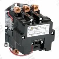 SQUARE D NEMA Magnetic Contactor: Non-Reversing, 3 Poles, NEMA Size 4, 135 A, 120V AC (MPN 8502SFO2V02S). Key specifications — Brand: SQUARE D.