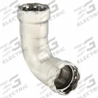 VIEGA MEGAPRESS Crimp Elbow Fitting: 1 in Pipe x 1 in Pipe Size, Press-fit x Press-fit, EPDM (MPN 90015). Key specifications — Brand: VIEGA MEGAPRESS.
