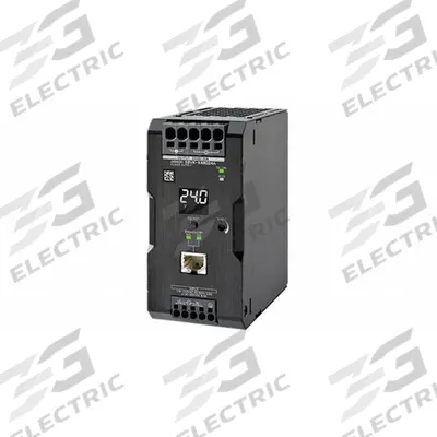 OMRON DC Power Supply: DIN Rail, 60 W Output Power - Rated, 2.5 A Current - Output - DIN Rail Mount DC Power Supplies