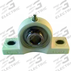 NTN Pillow Block Bearing: 1 1/4 in Bore, Polymer, Set Screws, 1 55/64 in Shaft Ht, 212°F Max Temp (MPN SUCPPL207-20). Key specifications — Brand: NTN; Mounting Bolt Size: M10; System of Measurement: Inch.