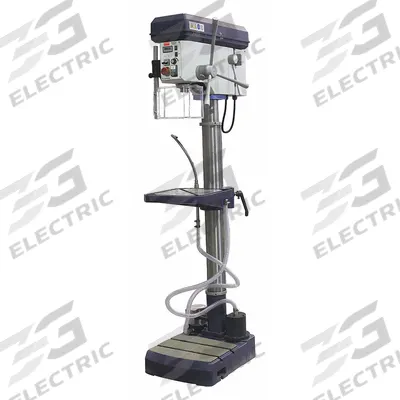 Dayton Floor Drill Press: Belt Drive, Variable Speed, 35 RPM – 4,000 RPM - Floor Stand Drill Presses with Manual Downfeed