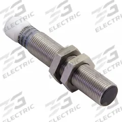 EATON Inductive Cylindrical Proximity Sensor: Built-in Connector, Shielded, 3 Wires, 4 - Pin Micro (MPN E57P-12SNC4-Q). Key specifications — Brand: EATON; AC Supply Voltage Rating: Not Rated; DC Supply Voltage Rating: 10-48V DC.