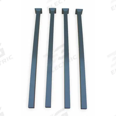 APPROVED VENDOR Stack Rack Post Set: 2 1/8 in x 2 1/8 in x 48 in, 4,000 lb Load Capacity - Stack Rack Posts & Post Sets