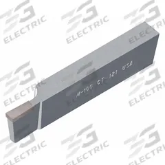 MICRO 100 Single-Point Tool Bit: CT Tool Bit Style, 1/2 in Shank Wd, 1 in Shank Ht, Carbide, Zinc (MPN CT-121)