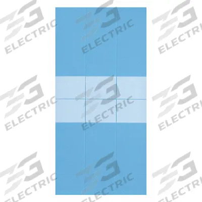 BRADY Wire Marker Book: (), White/Transparent, 60 Labels, Vinyl - Write-On Wire Marking Label Sheets
