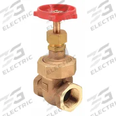 MILWAUKEE VALVE Gate Valve: 1 in, Bronze, Non-Rising, FNPT x FNPT, 1,000 psi Max. Pressure (CWP) (MPN 1186 1). Key specifications — Wedge Material: Bronze; Brand: MILWAUKEE VALVE; Bonnet Material: Bronze.