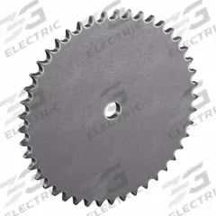 TRITAN Roller Chain Sprocket: No Hub, For Single Strands, 40, 45 Teeth, 7.168 in Pitch Dia, Steel (MPN 40A45 X 5/8). Key specifications — attr85387: TRITAN.